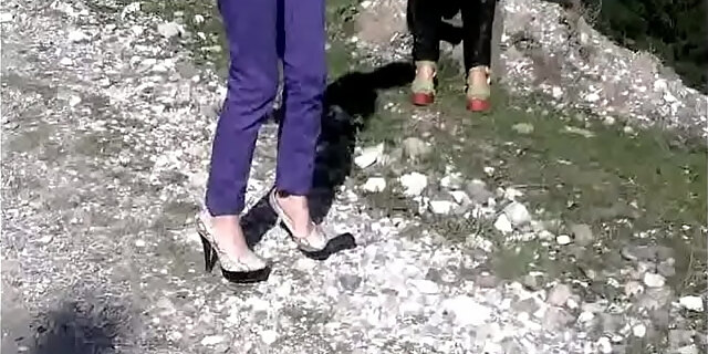 domination,extreme,fetish,lezdom,outdoor,pov,public